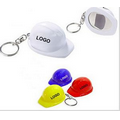 Hard Hat Bottle Opener Keychain